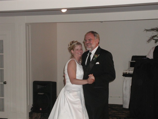 Jess's last dance with her dad, Chris